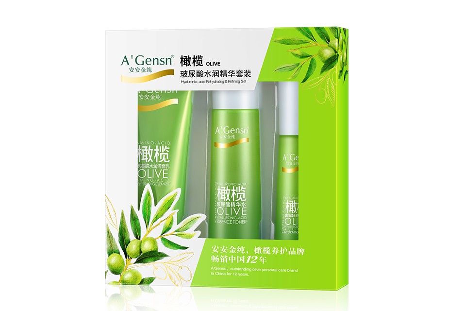 橄榄玻尿酸水润英华套装