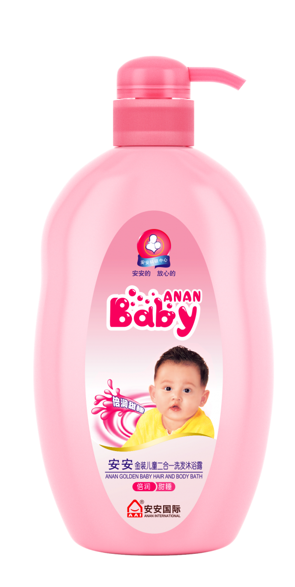 EMC易倍金装儿童二合一洗发沐浴露 倍润甜睡